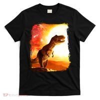 Desert Sun Galaxy Trex Dinosaur T-Shirt thumb 0