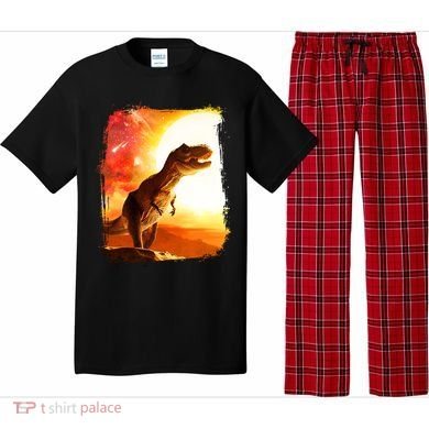 Desert Sun Galaxy Trex Dinosaur Pajama Set