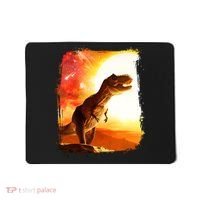 Desert Sun Galaxy Trex Dinosaur Mousepad thumb 0