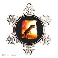 Desert Sun Galaxy Trex Dinosaur Ornament thumb 0