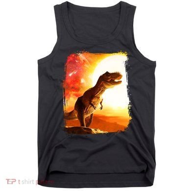 Desert Sun Galaxy Trex Dinosaur Tank Top