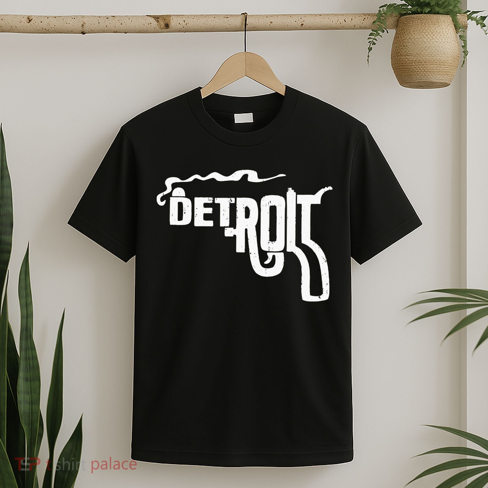 Detroit Smoking Gun Vintage T-Shirt