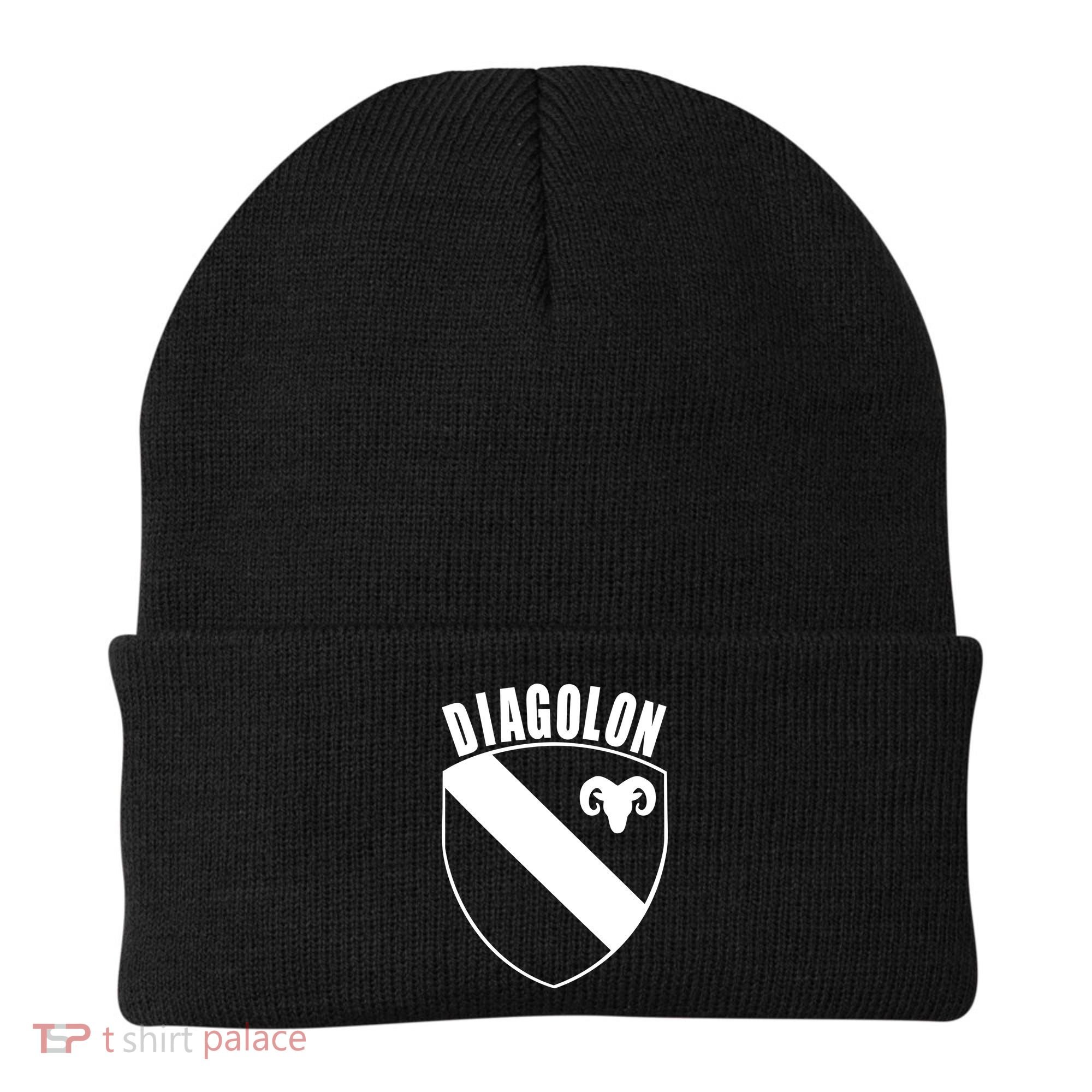 Diagolon Shield & Goat Beanie
