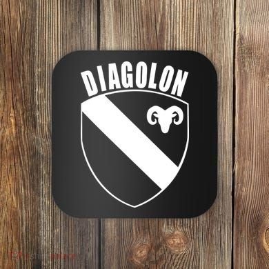 Diagolon Shield & Goat Coaster