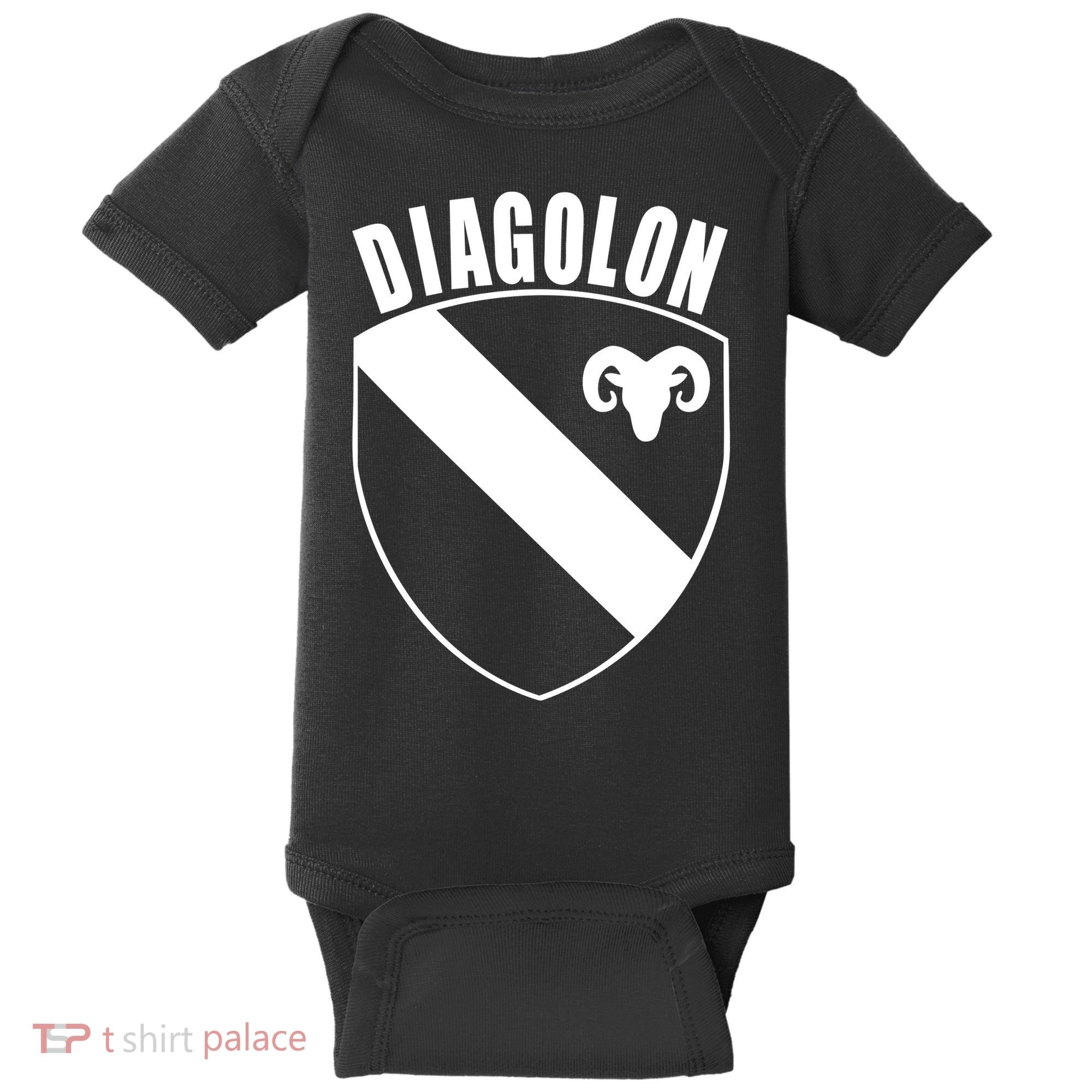 Diagolon Shield & Goat Baby Bodysuit