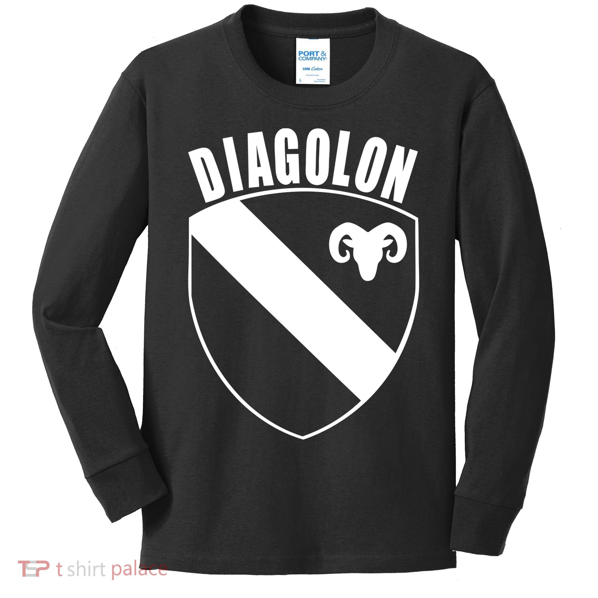 Diagolon Shield & Goat Kids Long Sleeve Shirt