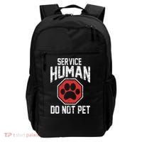 Dog Service Human Do Not Pet Backpack thumb 0
