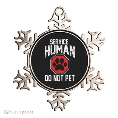 Dog Service Human Do Not Pet Ornament