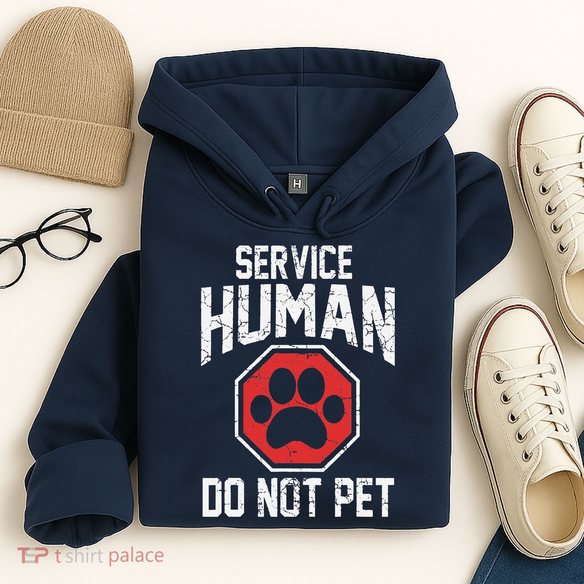 Dog Service Human Do Not Pet Hoodie
