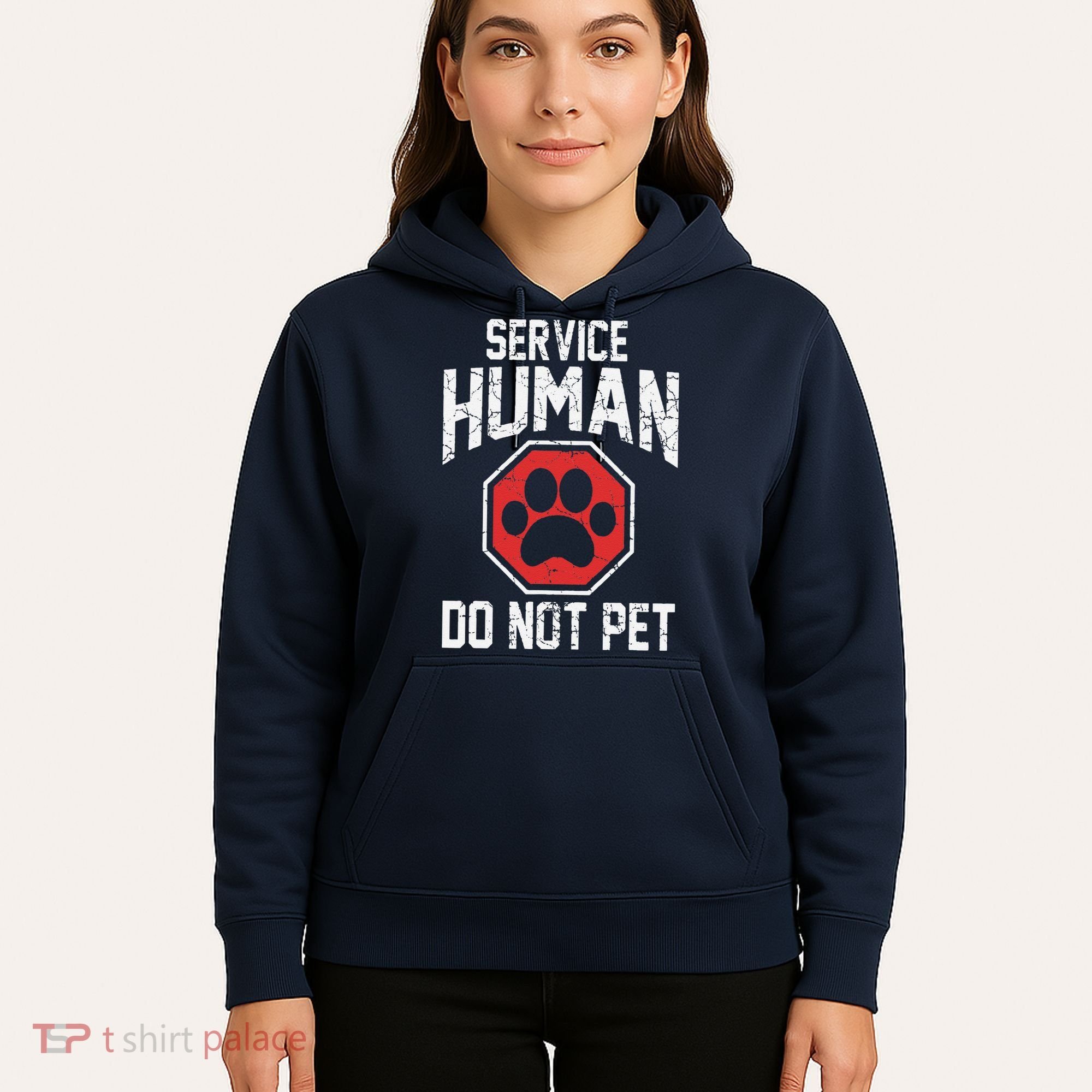 Dog Service Human Do Not Pet Hoodie