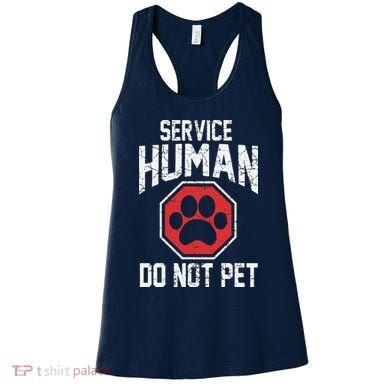 Dog Service Human Do Not Pet Women's Tank Top