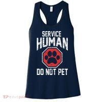 Dog Service Human Do Not Pet Women's Tank Top thumb 0