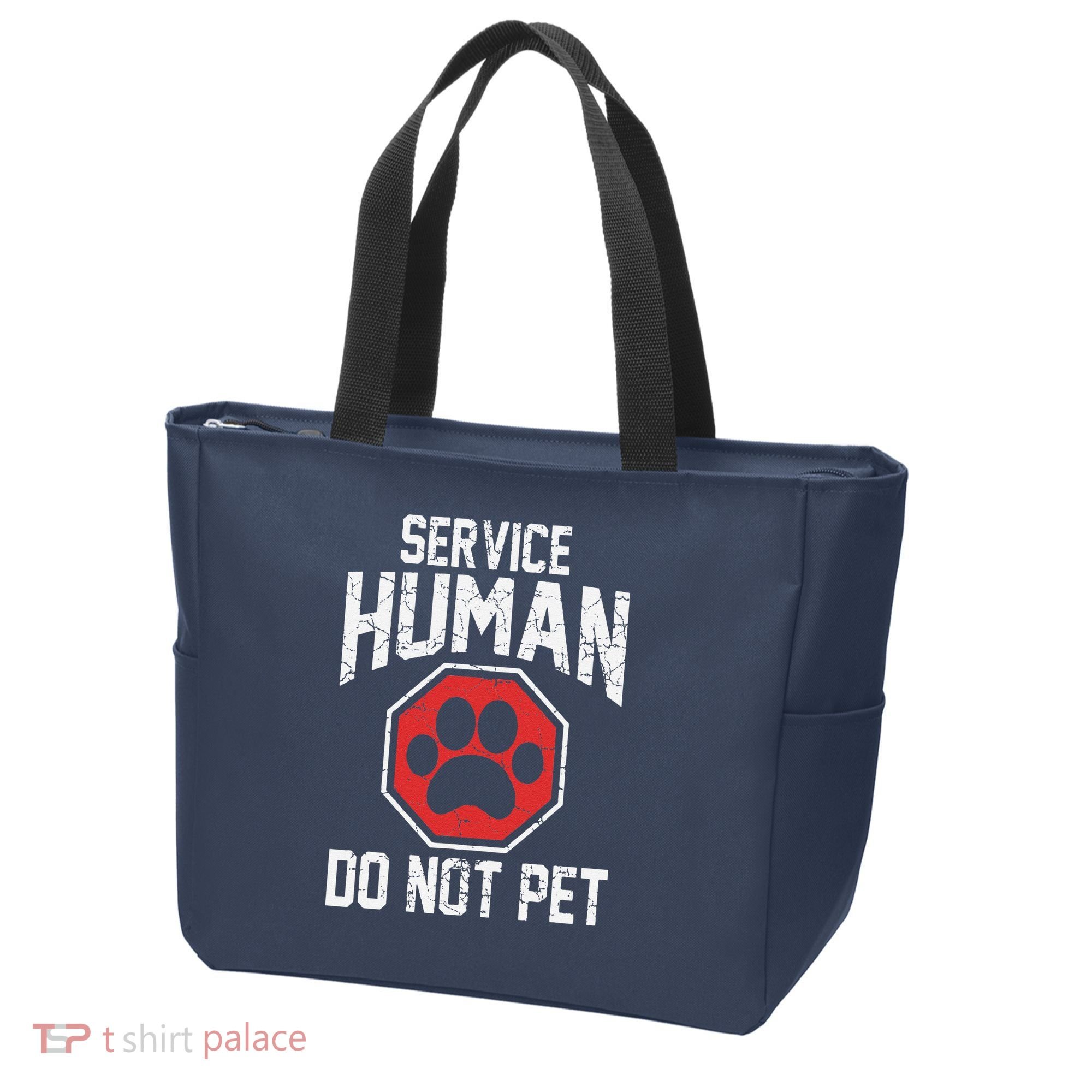 Dog Service Human Do Not Pet Tote Bag