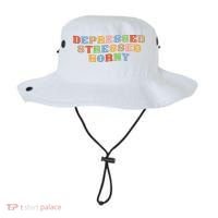 Depressed Stressed Horny Bucket Hat thumb 0