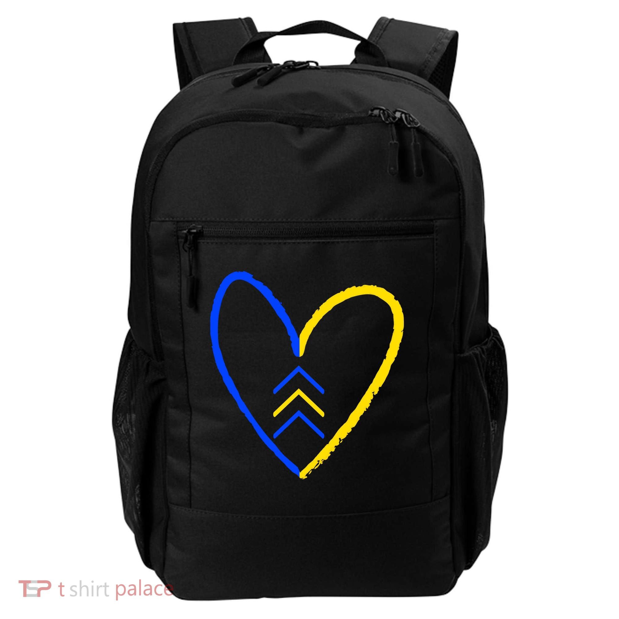 Down Syndrome Heart Arrow Backpack