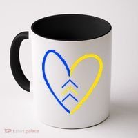 Down Syndrome Heart Arrow Coffee Mug thumb 0