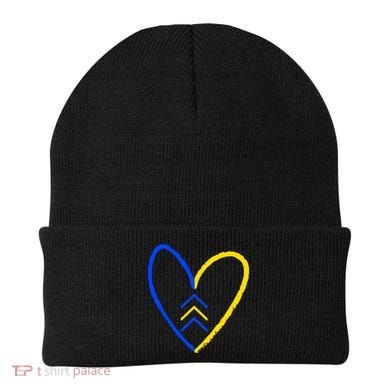 Down Syndrome Heart Arrow Beanie