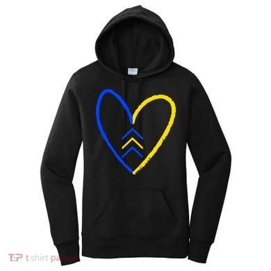 Down Syndrome Heart Arrow Women's Hoodie