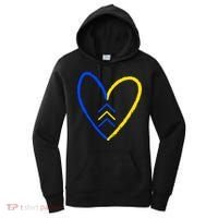 Down Syndrome Heart Arrow Women's Hoodie thumb 0