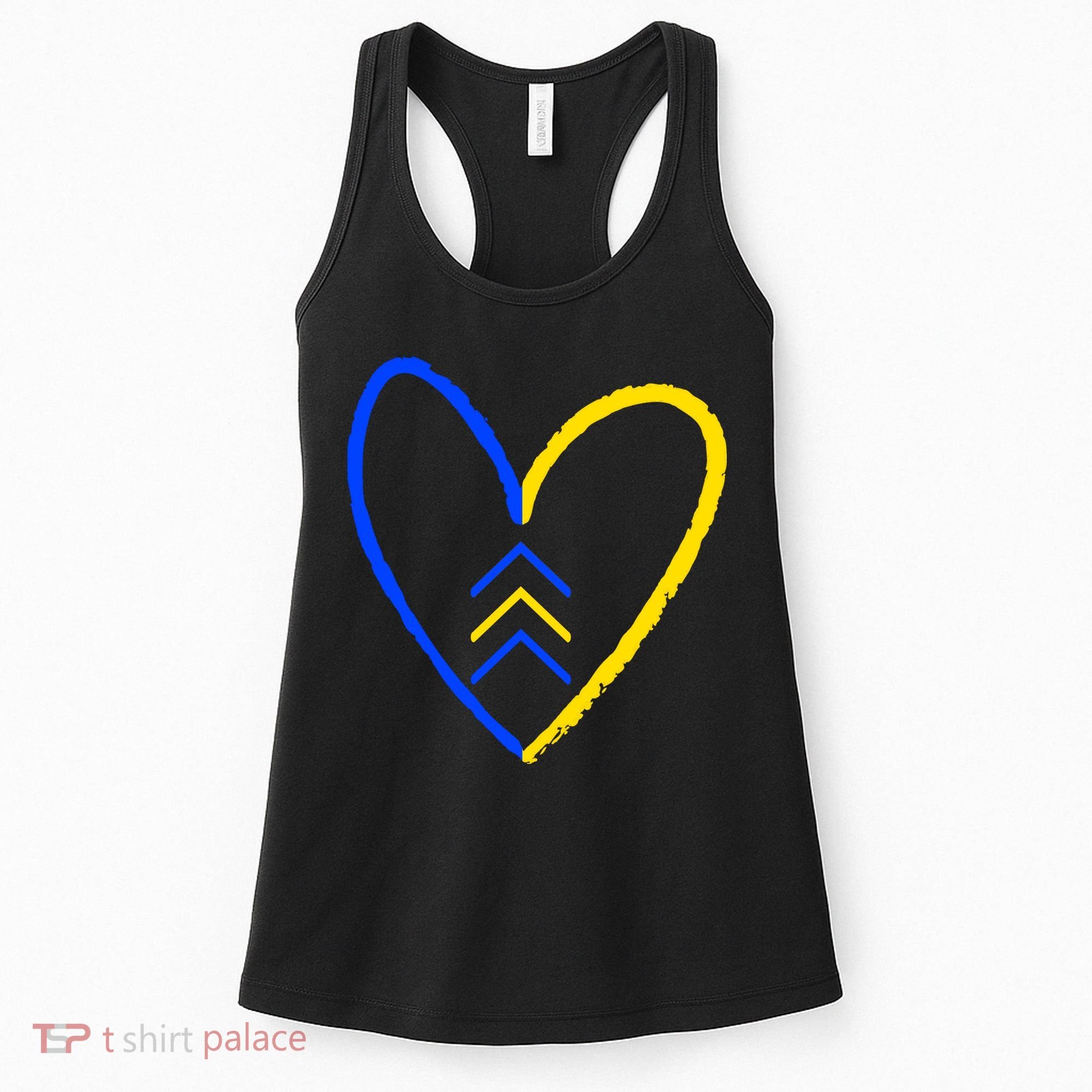 Down Syndrome Heart Arrow Women's Tank Top