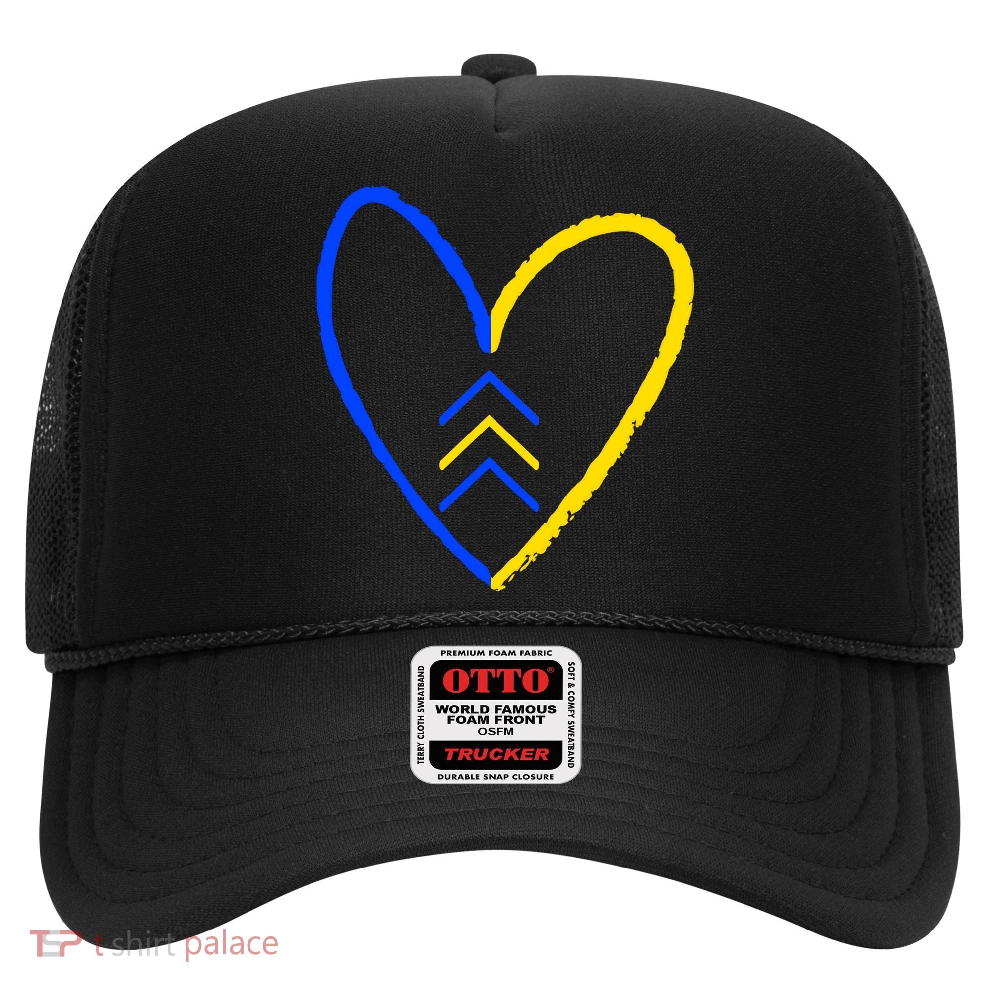 Down Syndrome Heart Arrow Hat