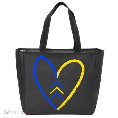 Down Syndrome Heart Arrow Tote Bag