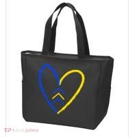 Down Syndrome Heart Arrow Tote Bag thumb 3