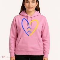 Down Syndrome Heart Arrow Hoodie thumb 5