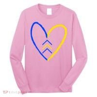 Down Syndrome Heart Arrow Long Sleeve Shirt thumb 0