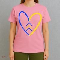 Down Syndrome Heart Arrow T-Shirt thumb 4