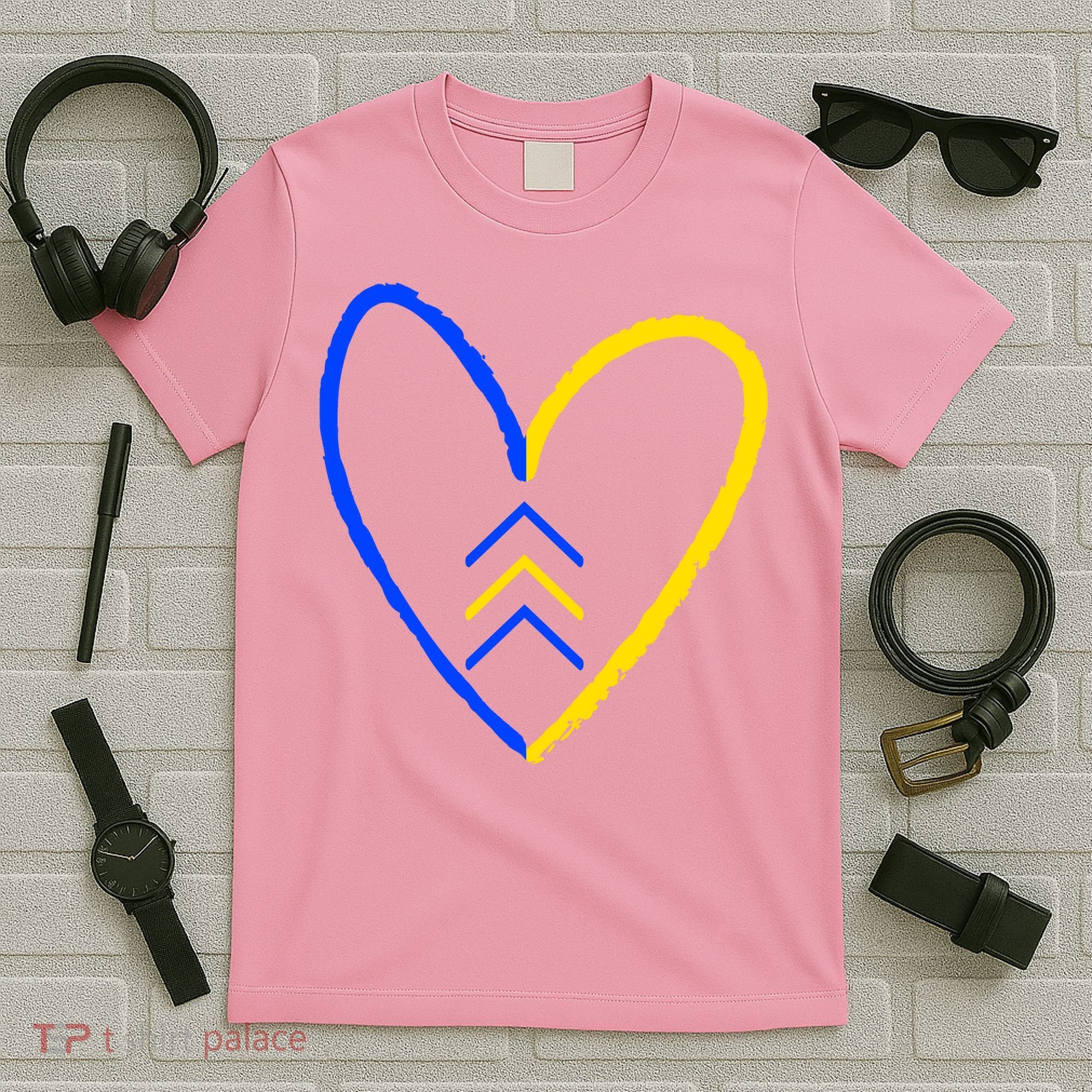 Down Syndrome Heart Arrow T-Shirt