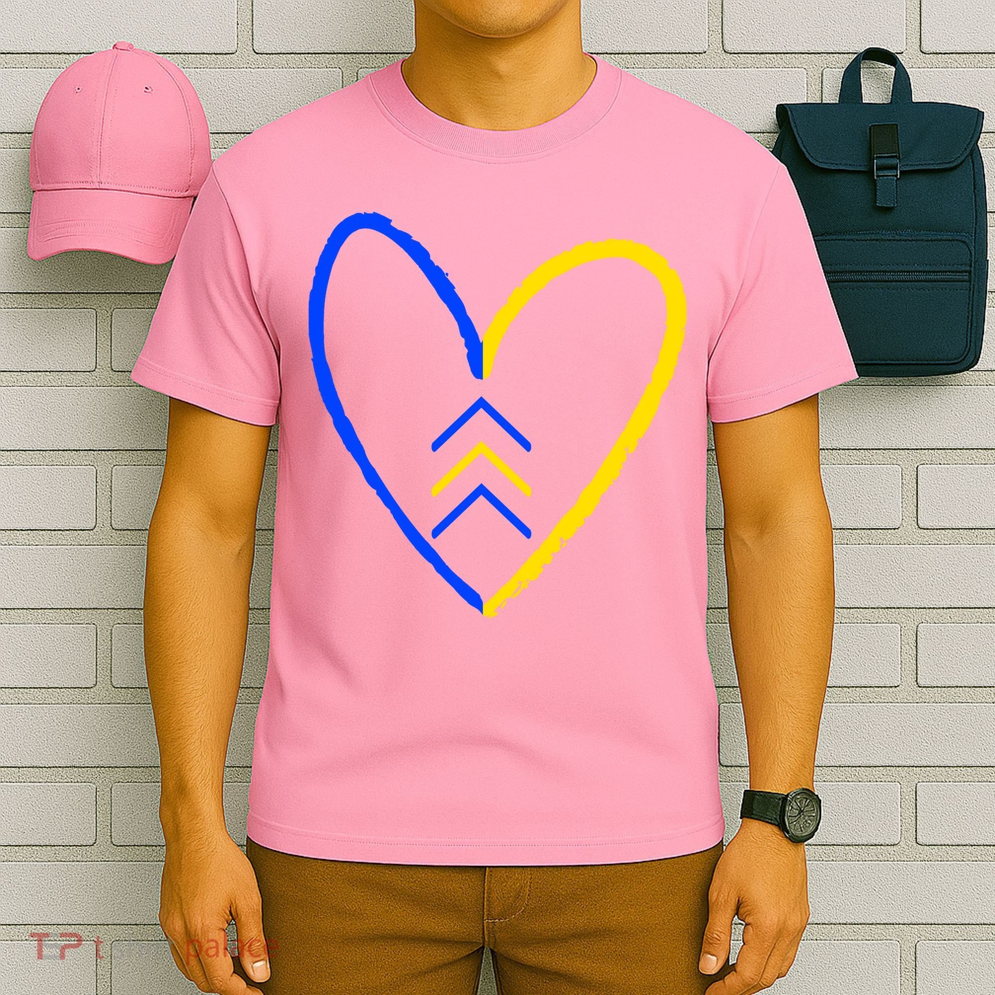Down Syndrome Heart Arrow T-Shirt