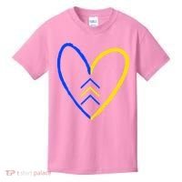 Down Syndrome Heart Arrow Kids T-Shirt thumb 0