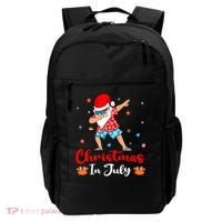 Dabbing Santa Hawaiian Xmas Summer Christmas In July Backpack thumb 0