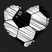 Distressed Soccer Heart Tumbler thumb 3