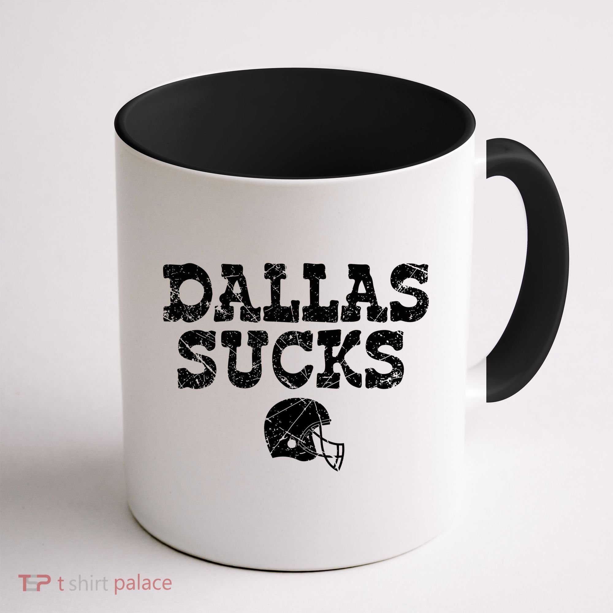 Dallas Sucks Helmet Coffee Mug