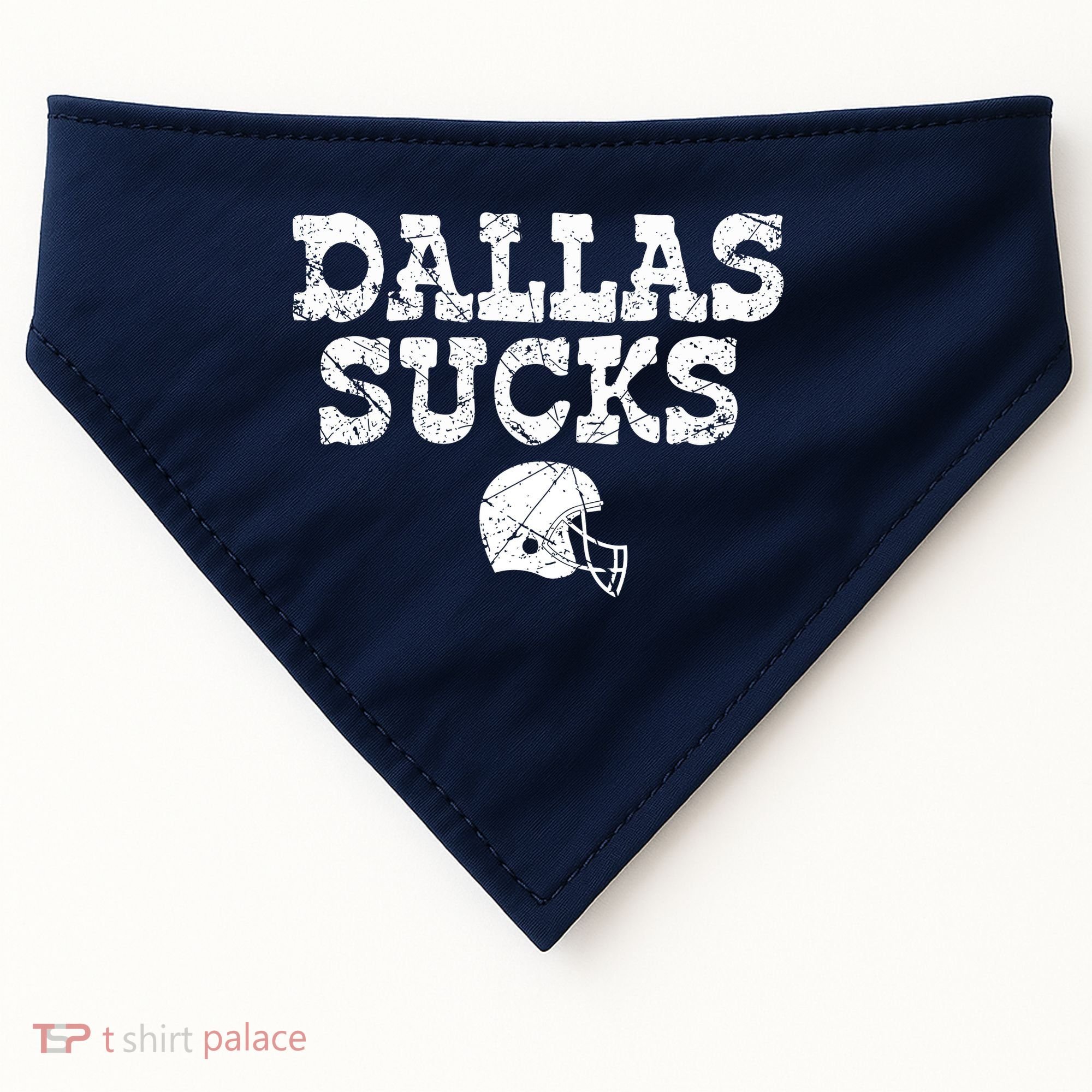 Dallas Sucks Helmet USA-Made Doggie Bandana