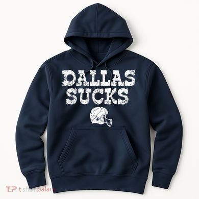 Dallas Sucks Helmet Hoodie