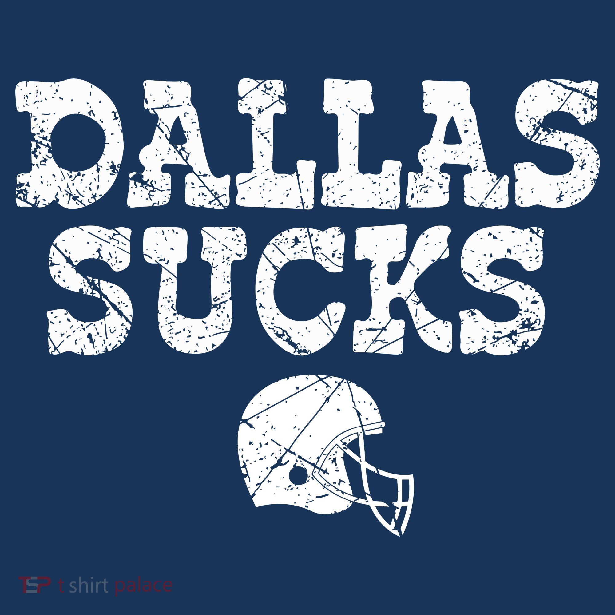Dallas Sucks Helmet Apron