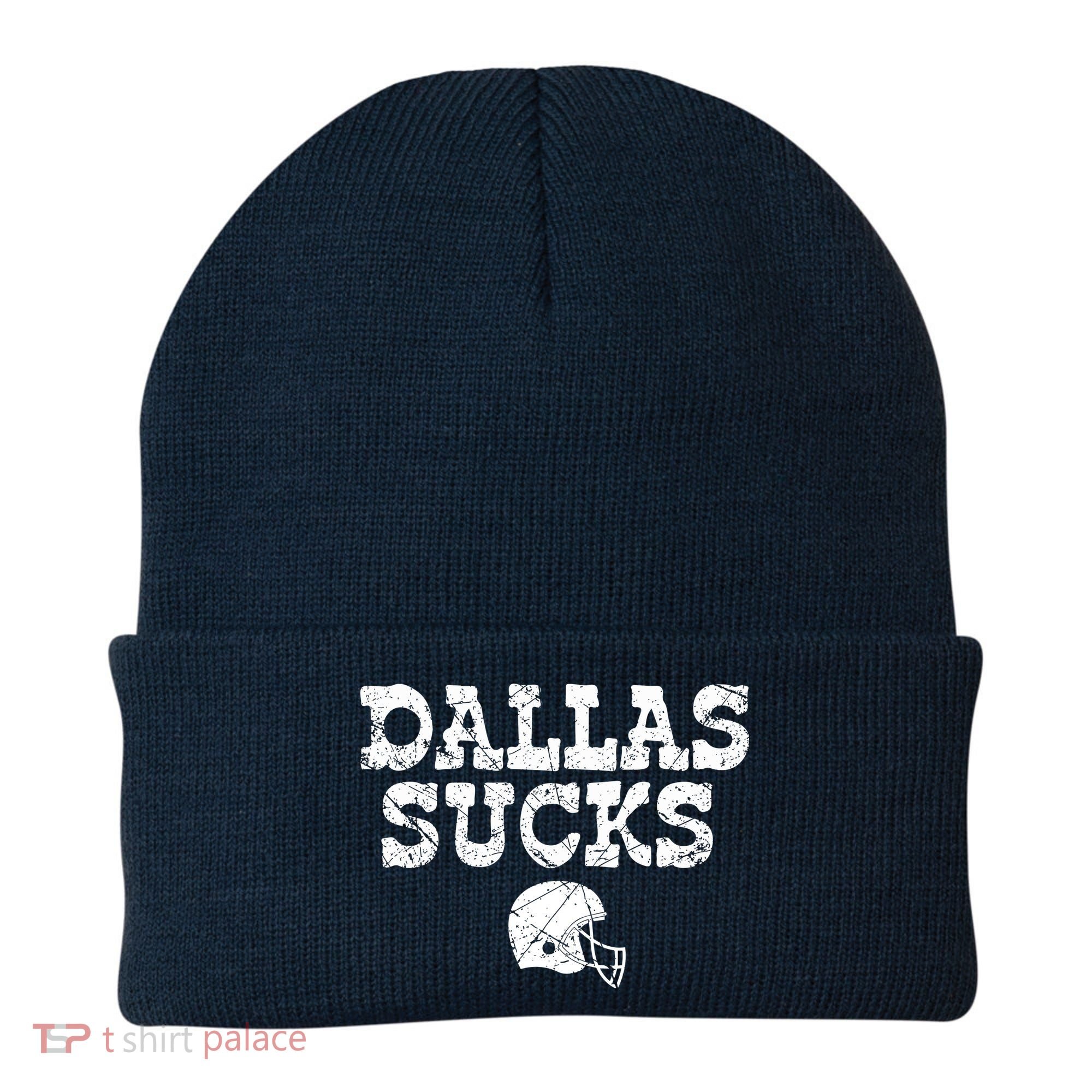 Dallas Sucks Helmet Beanie
