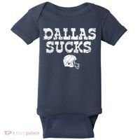 Dallas Sucks Helmet Baby Bodysuit thumb 0
