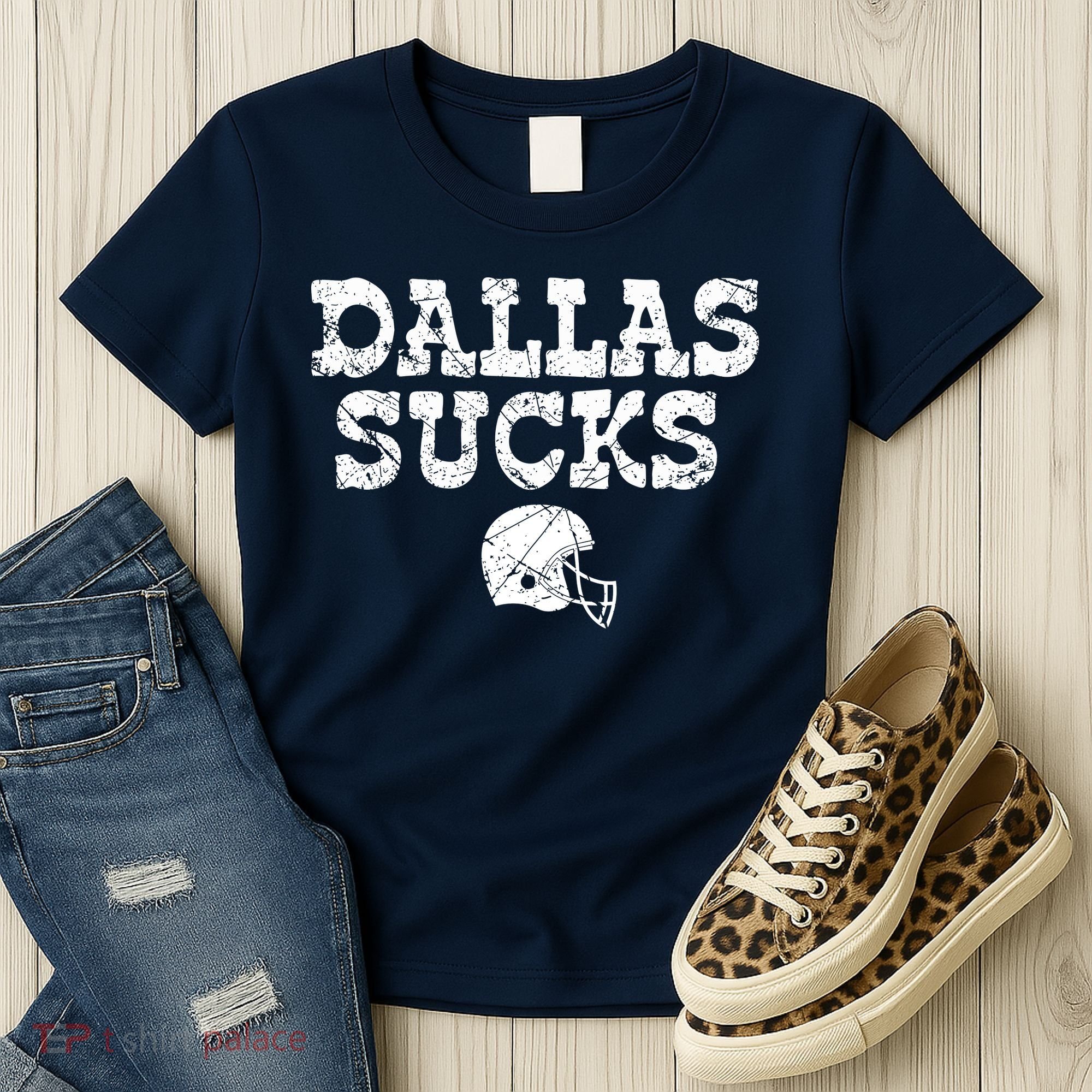 Dallas Sucks Helmet Women's T-Shirt