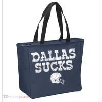 Dallas Sucks Helmet Tote Bag thumb 2