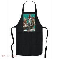 Donkey Santa Hat Donkey Lover Cute Donkey Christmas Apron thumb 0