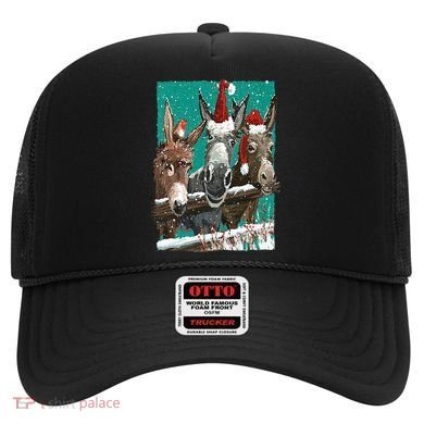 Donkey Santa Hat Donkey Lover Cute Donkey Christmas Hat