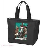 Donkey Santa Hat Donkey Lover Cute Donkey Christmas Tote Bag thumb 3