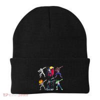 Dabbing Skeleton Halloween Monsters Dracula Ghost Ideas Gift Beanie thumb 0