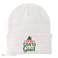 Dear Santa I've Been Good Christmas Beanie thumb 0