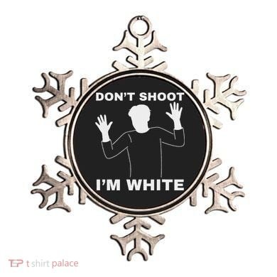 DonT Shoot IM White Ornament