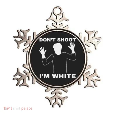 DonT Shoot IM White Ornament